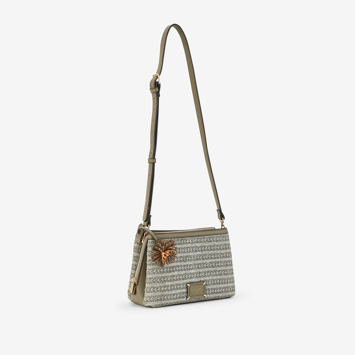 Sac multi poches kaki Palmira