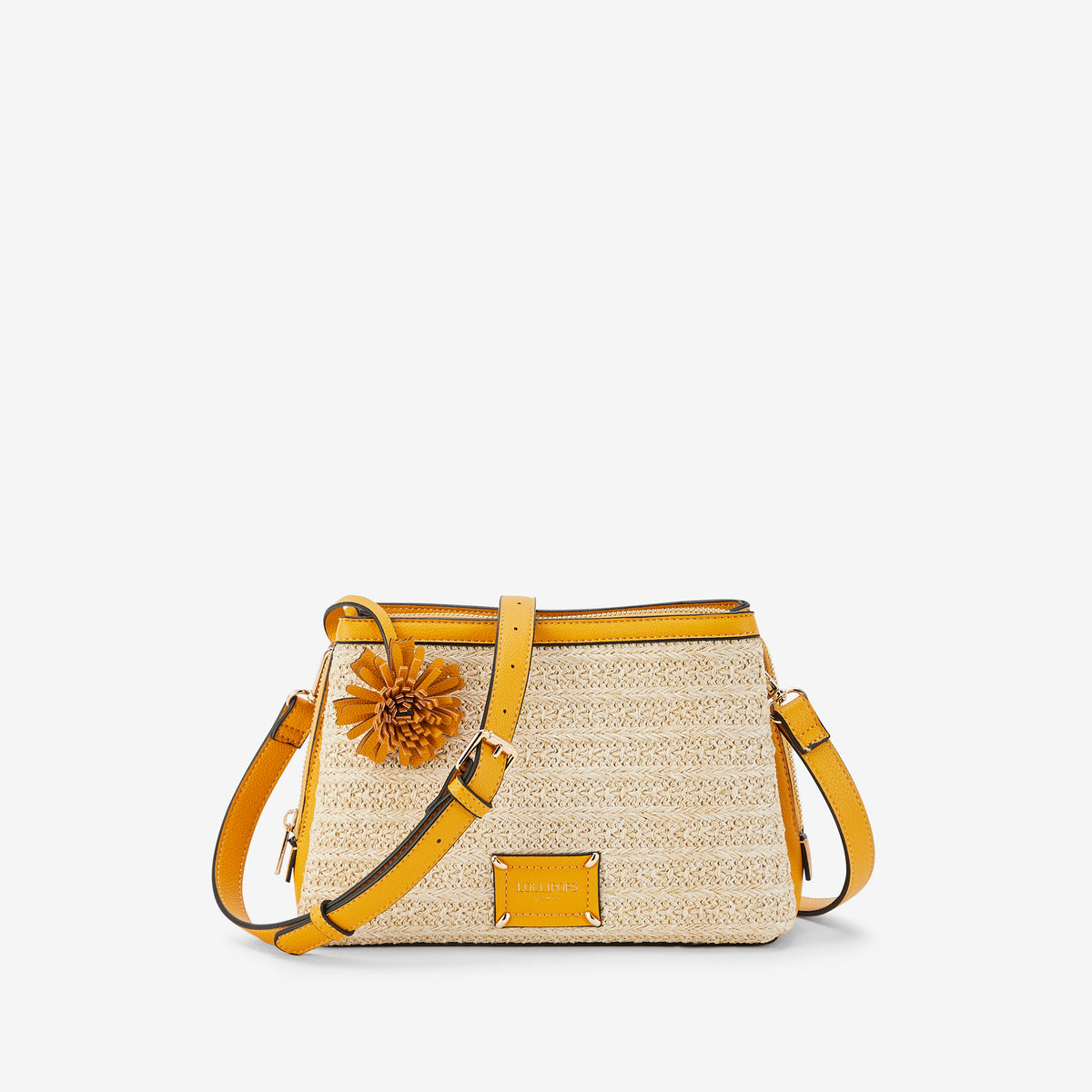 Sac multi poches jaune Palmira