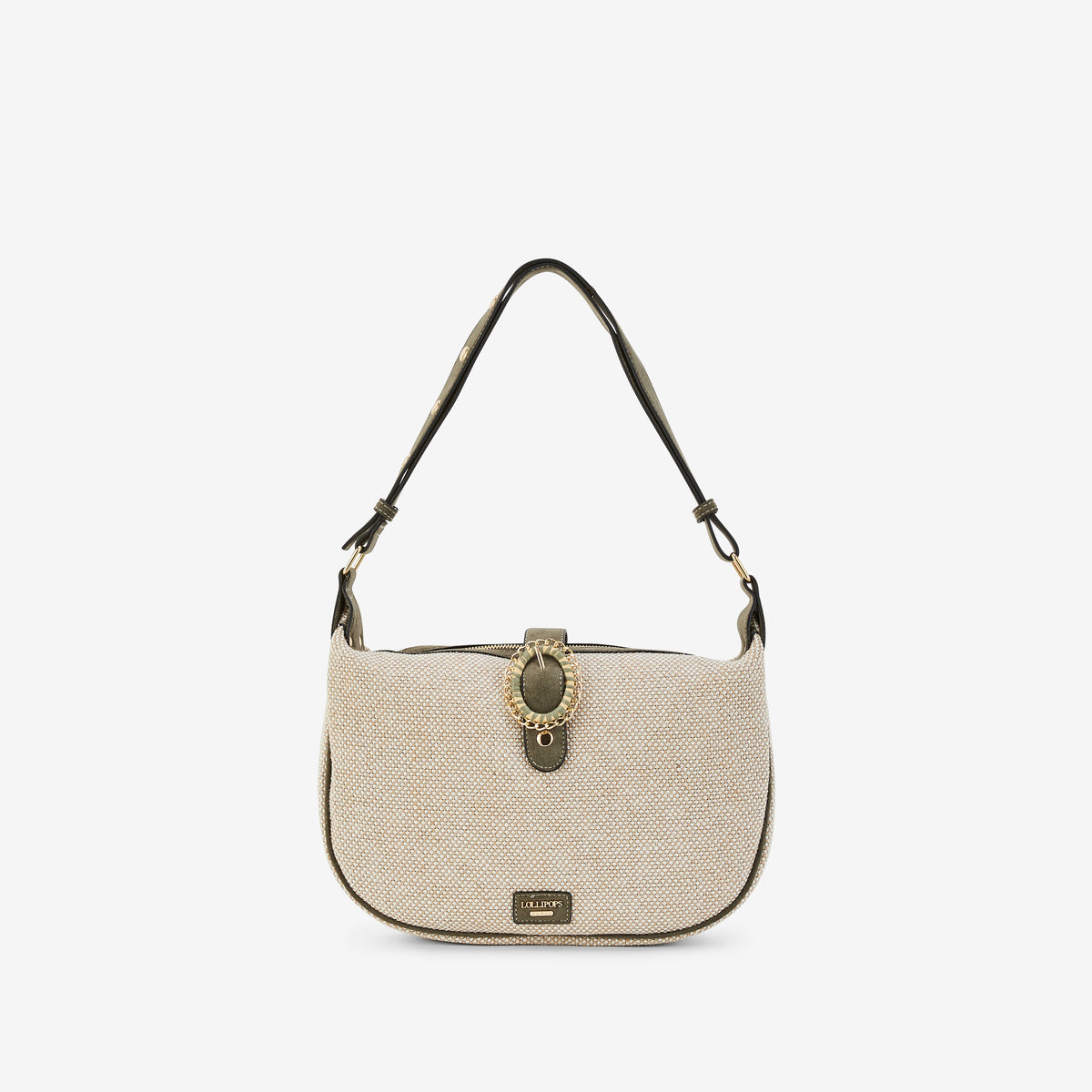 Sac porté épaule kaki Paisley