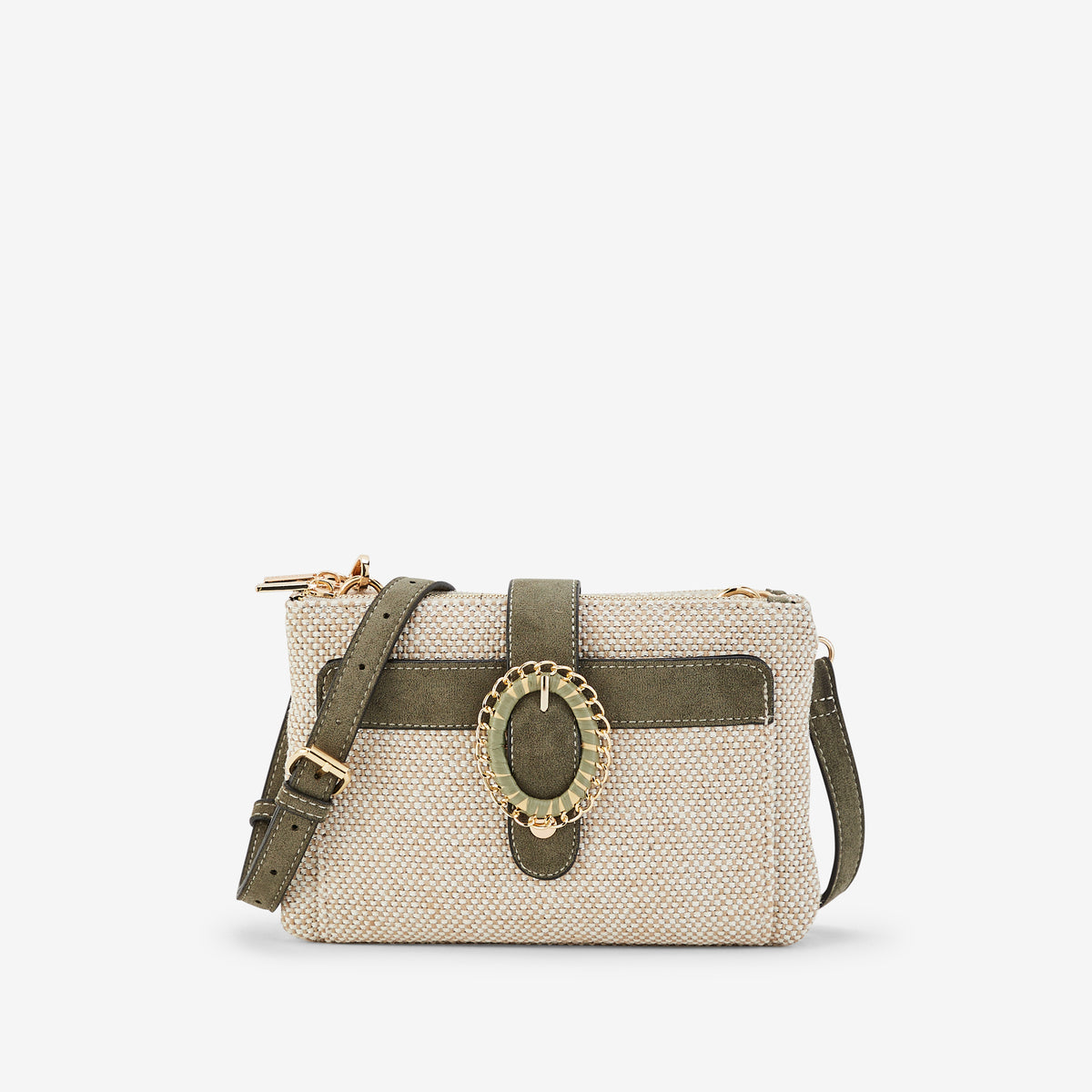 Sac multi poches kaki Paisley