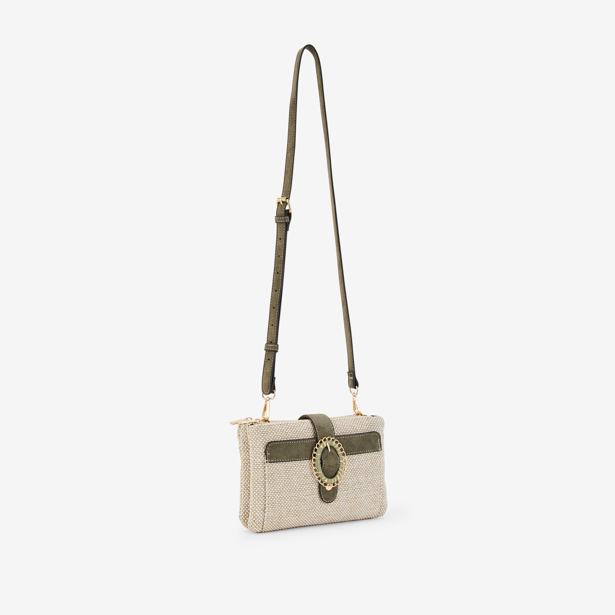 Sac multi poches kaki Paisley