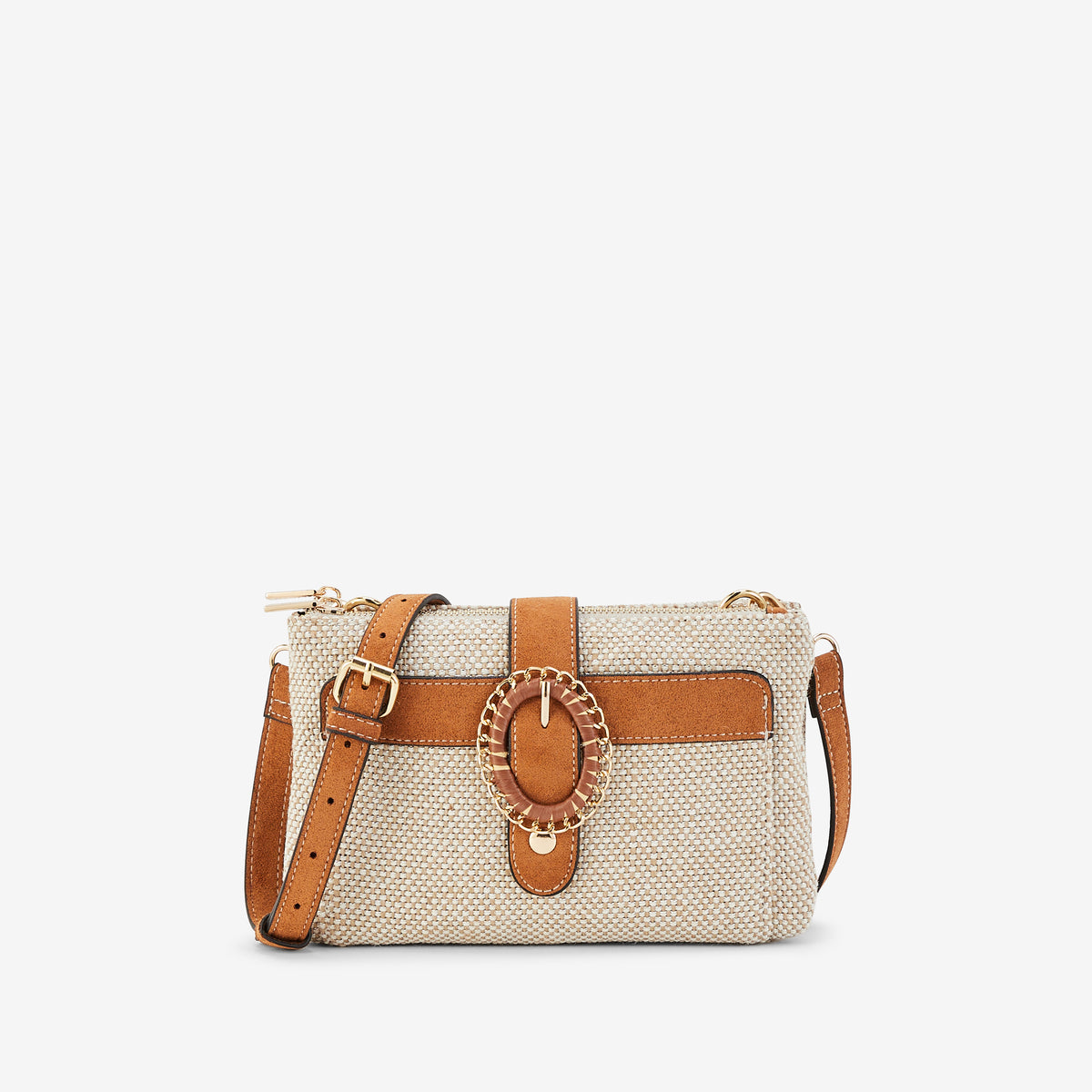 Sac multi poches camel Paisley