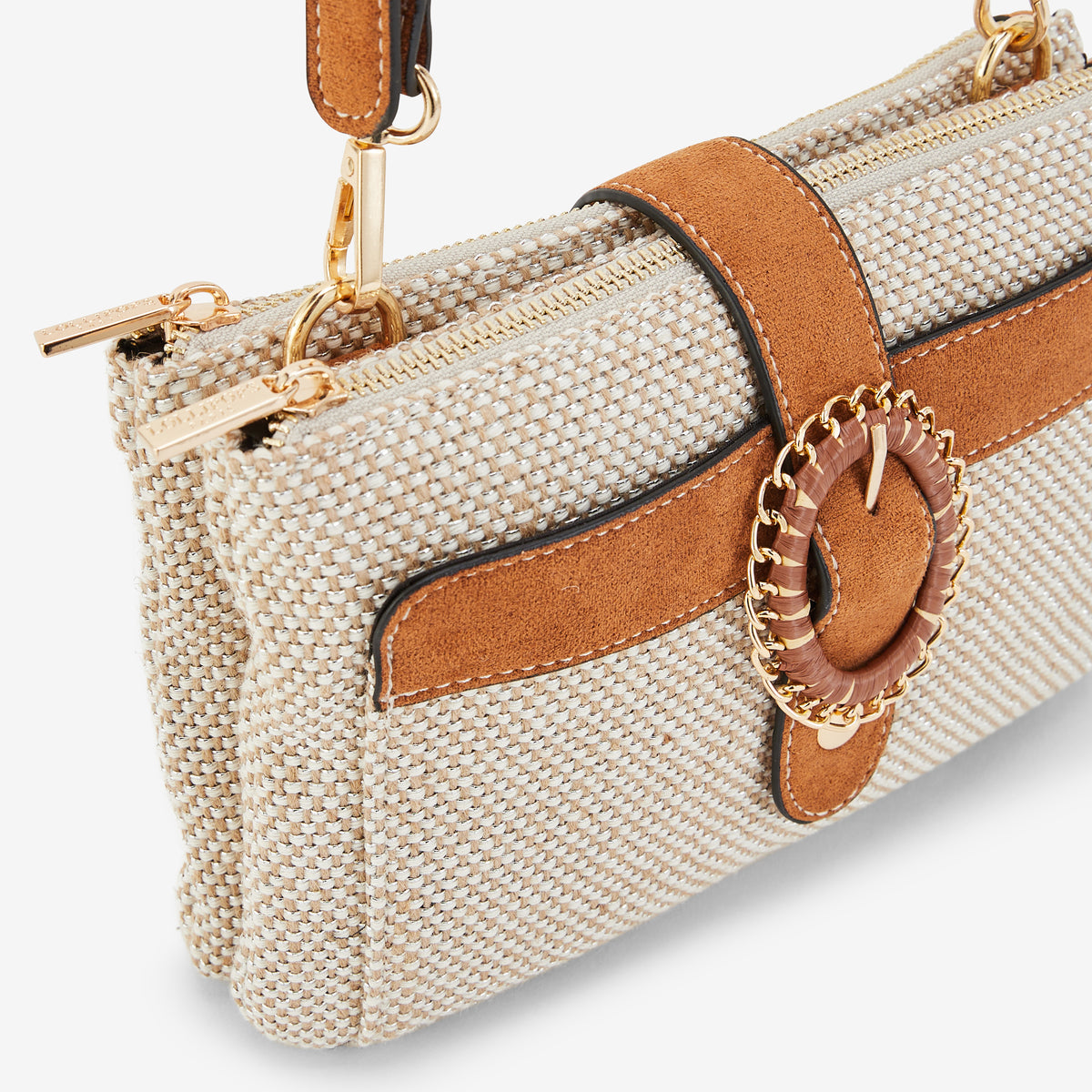 Sac multi poches camel Paisley