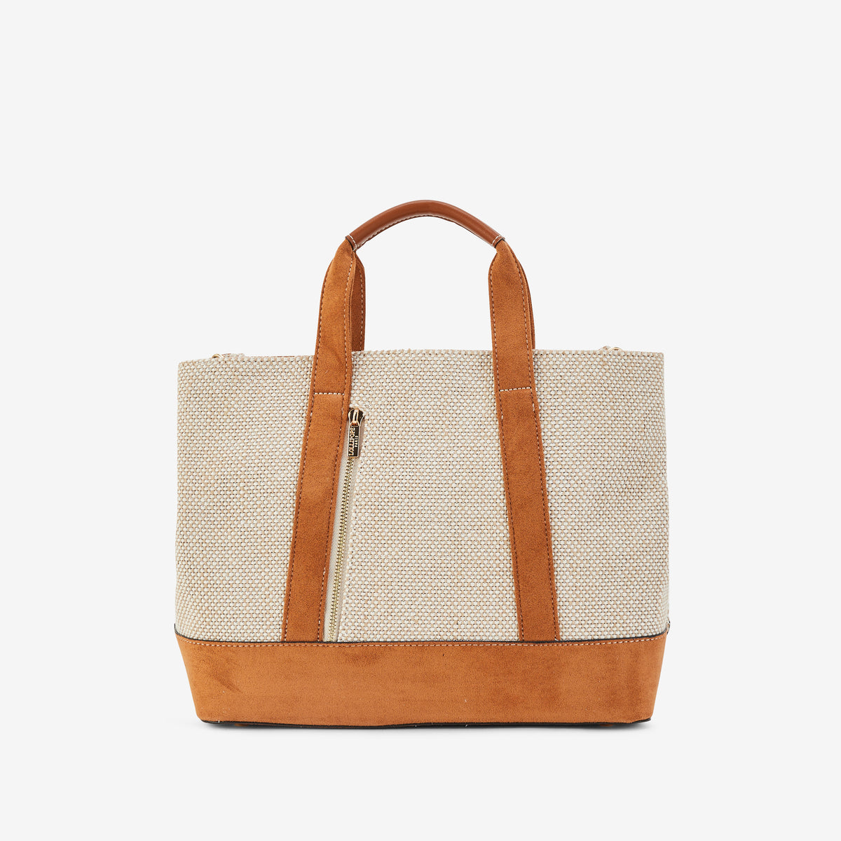 Grand sac shopper camel Paisley
