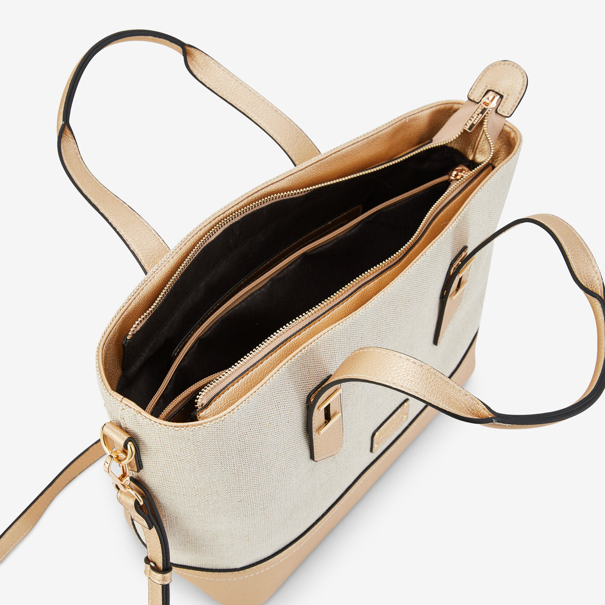 Sac shopper M doré Patrizia