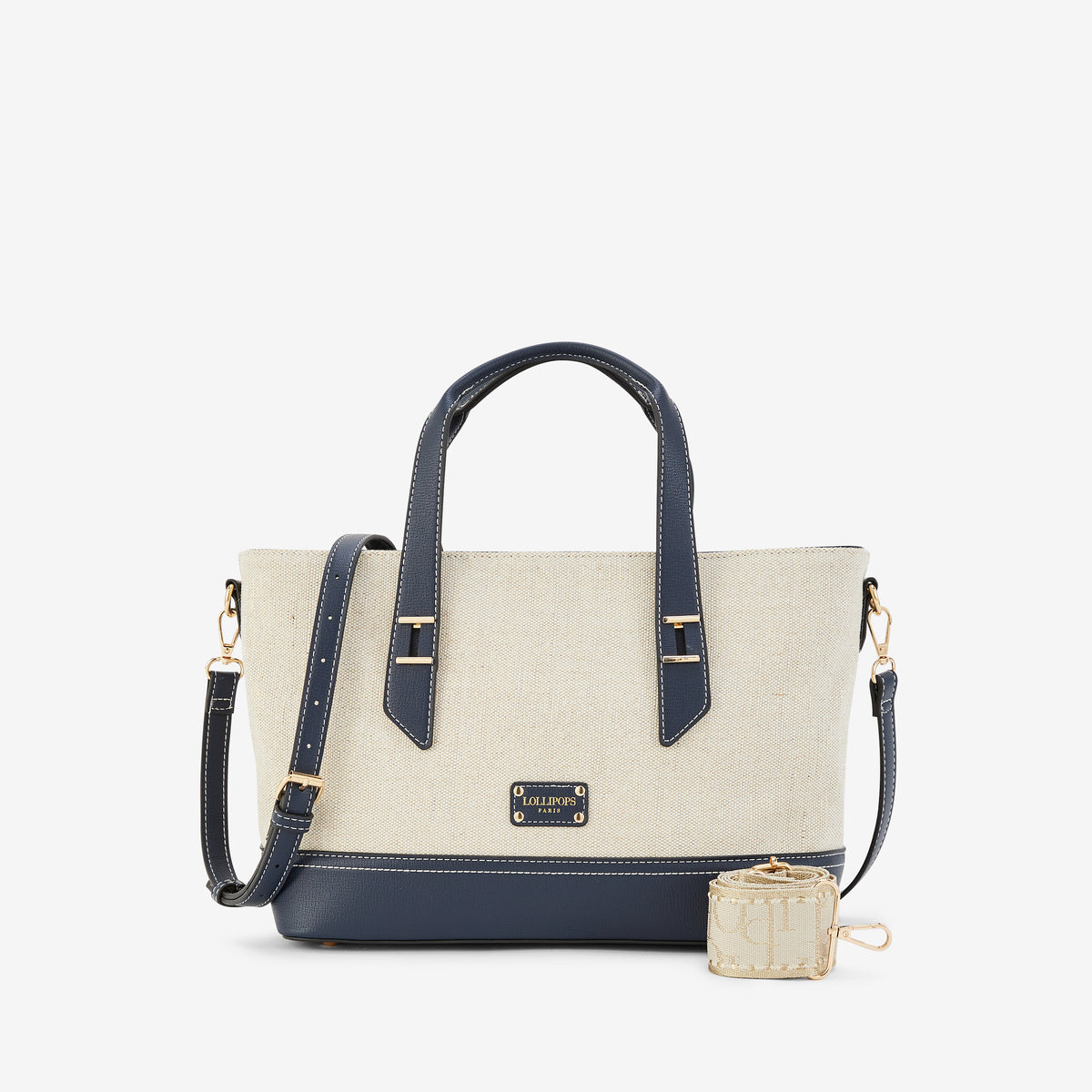 Sac shopper M bleu marine Patrizia