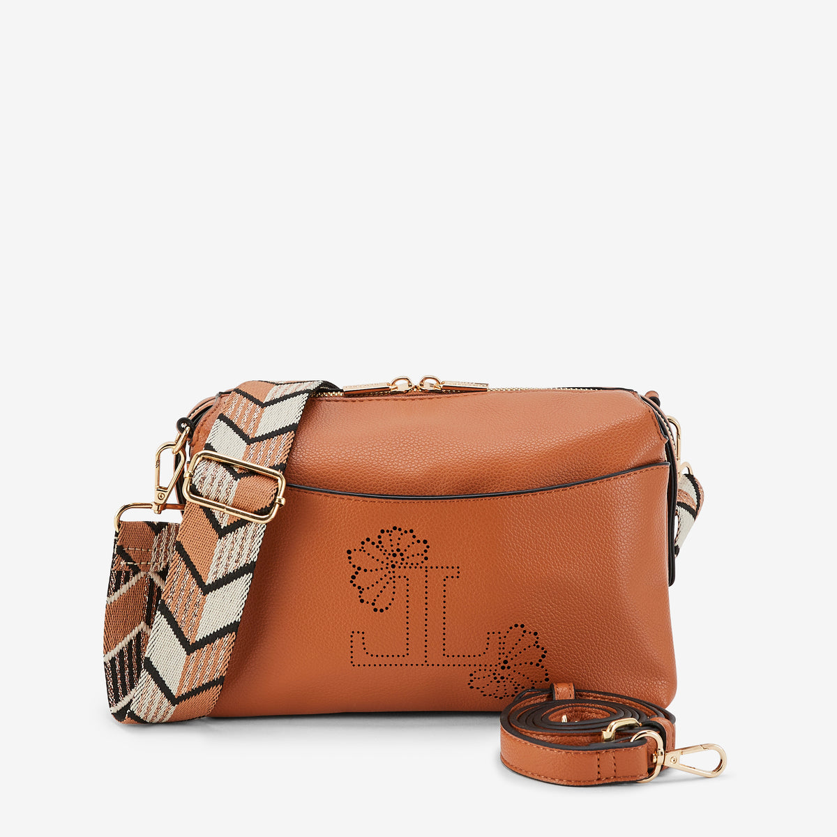 Sac multi poches camel Poldie
