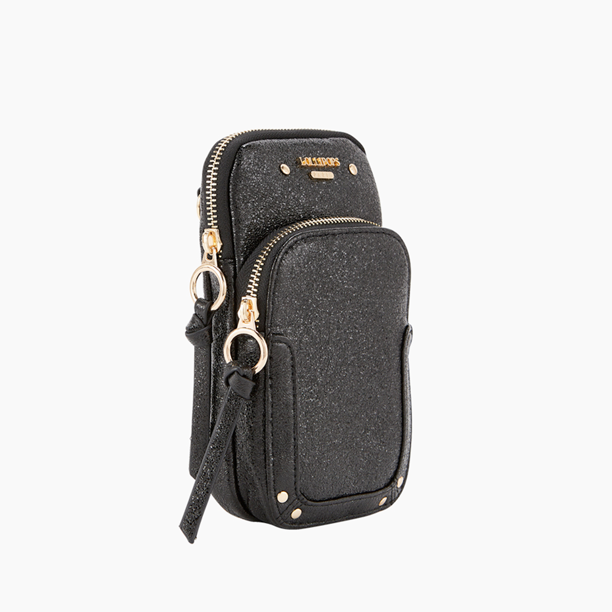 Pochette de téléphone noire Pasqua