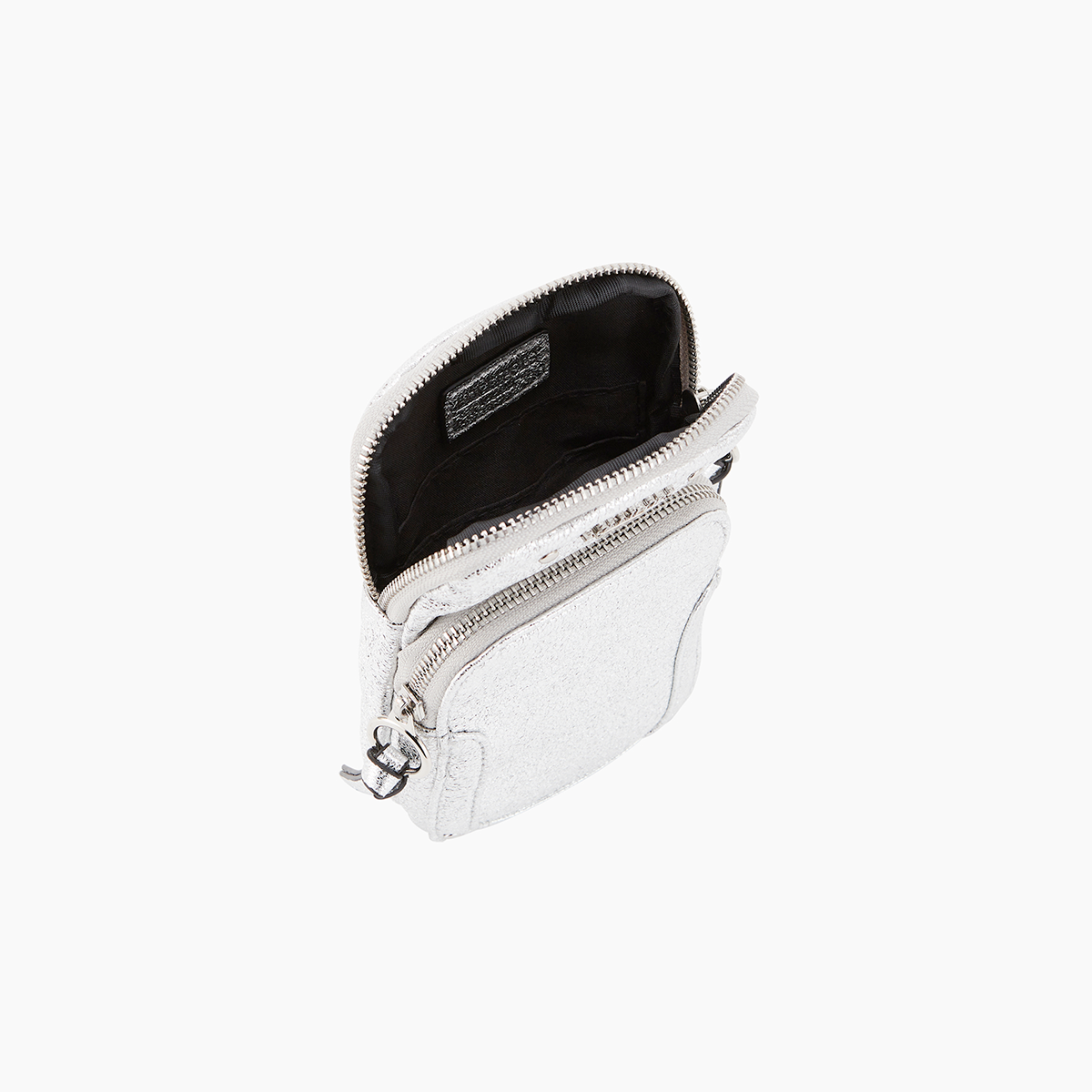 Pochette de téléphone argent Pasqua