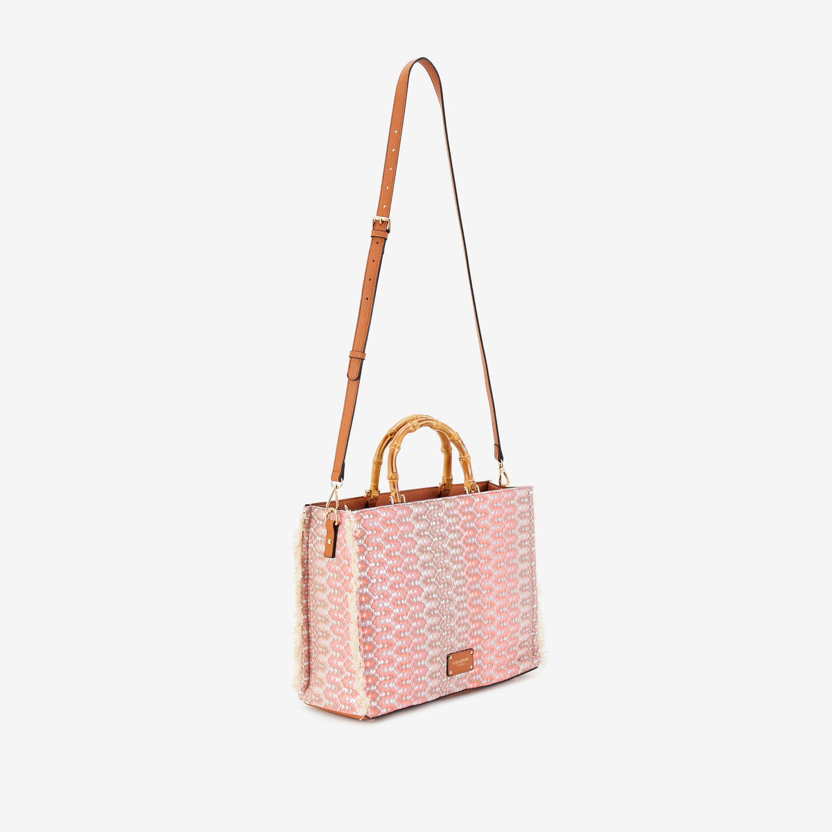 Sac shopper L multicolore Polly
