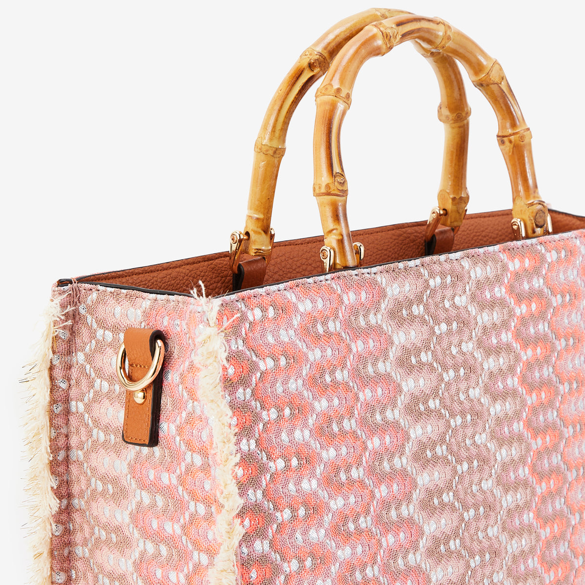 Sac shopper L multicolore Polly
