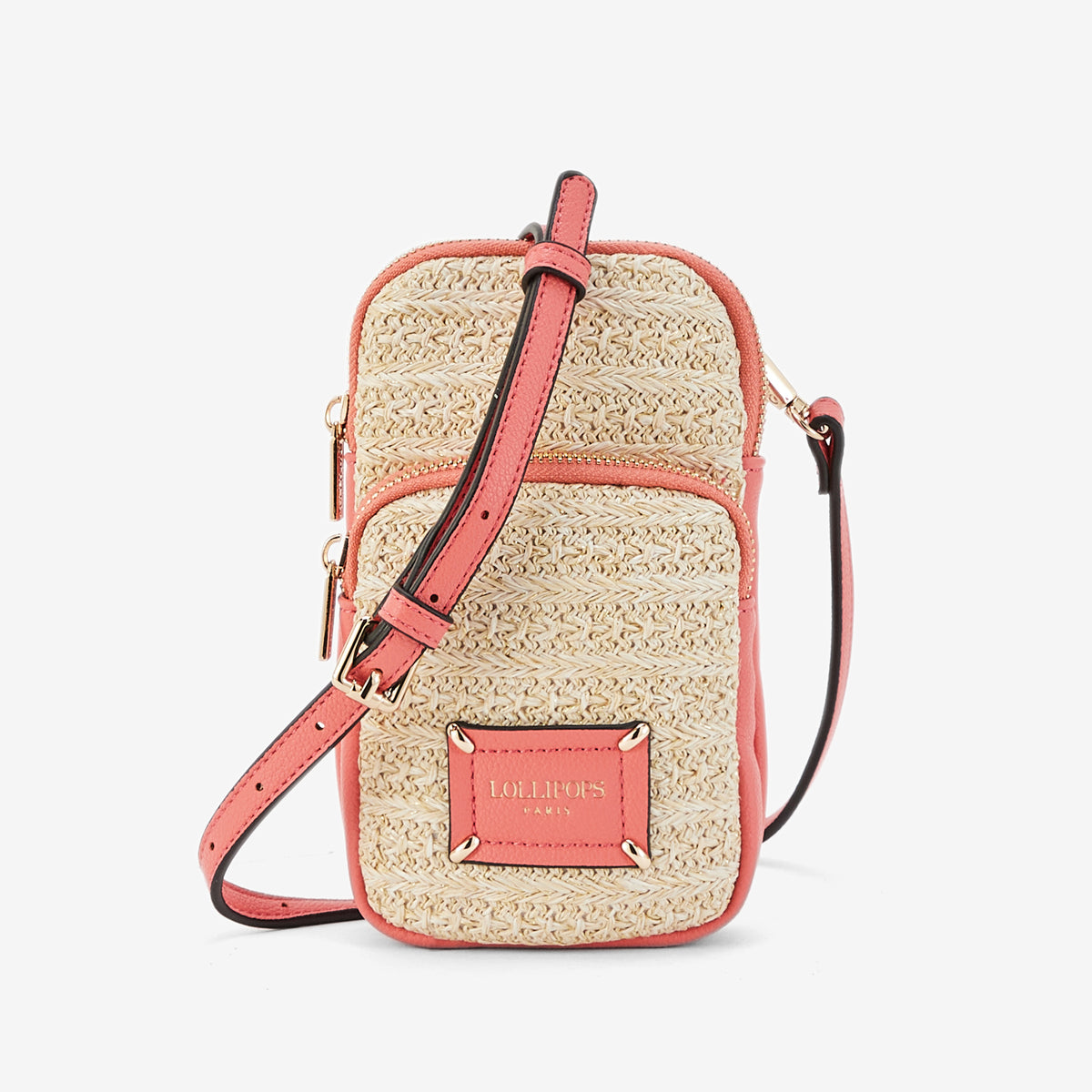 Pochette de téléphone corail Palmira