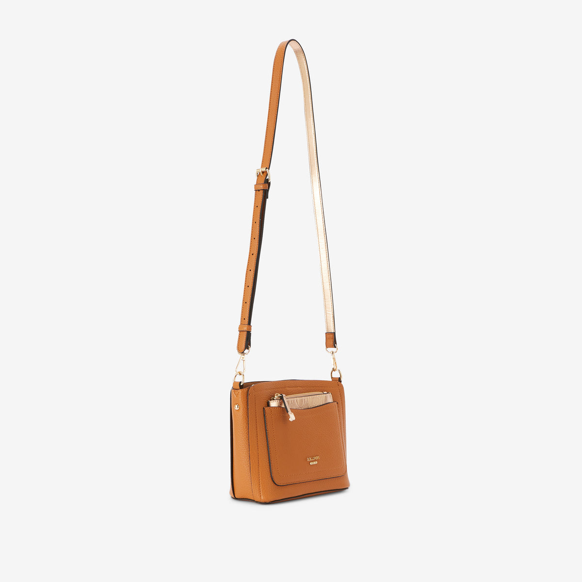 Sac multi poches moutarde Riada