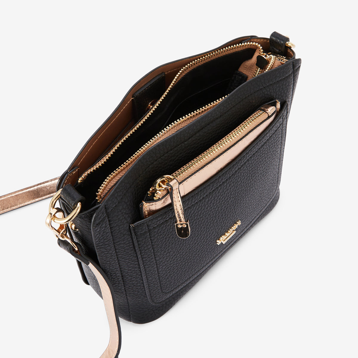 Sac multi poches M noir Riada
