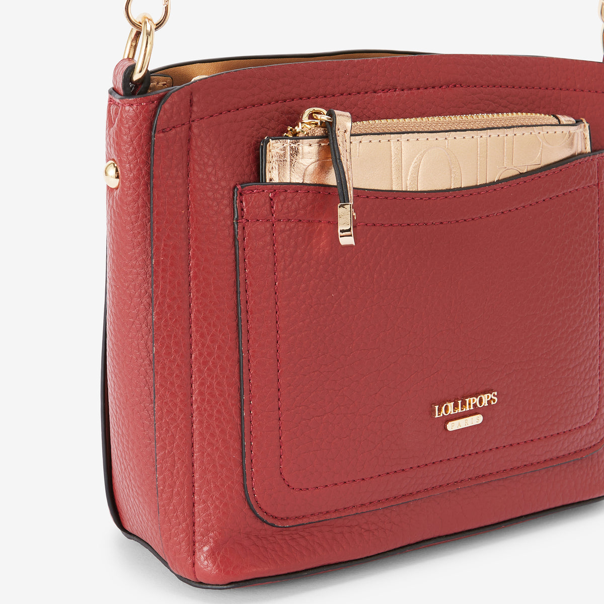 Sac multi poches rouge Riada