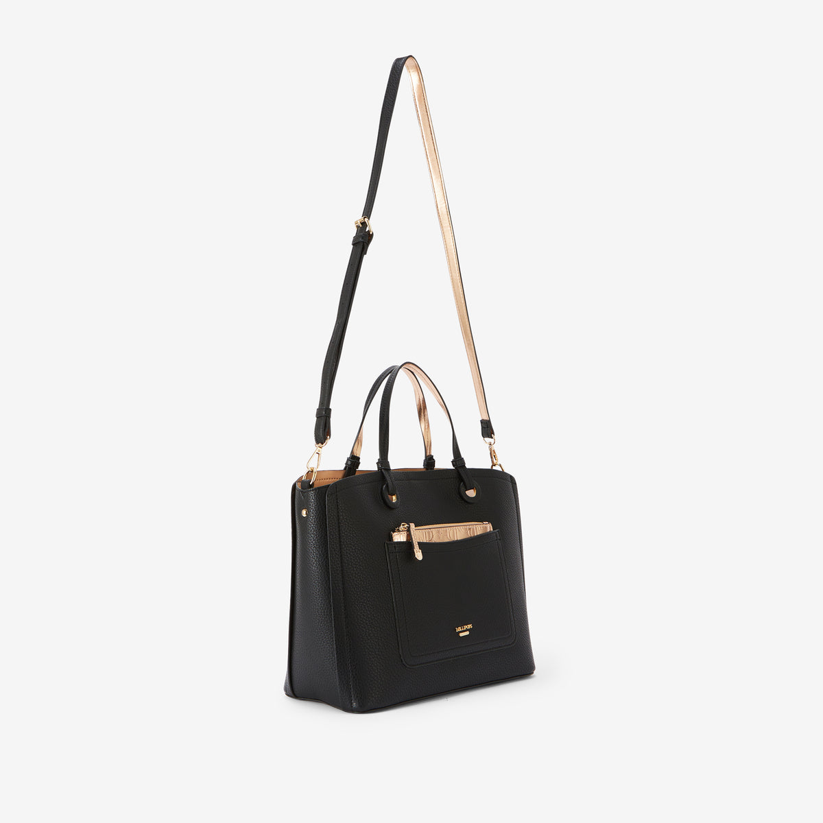 Grand sac shopper noir Riada