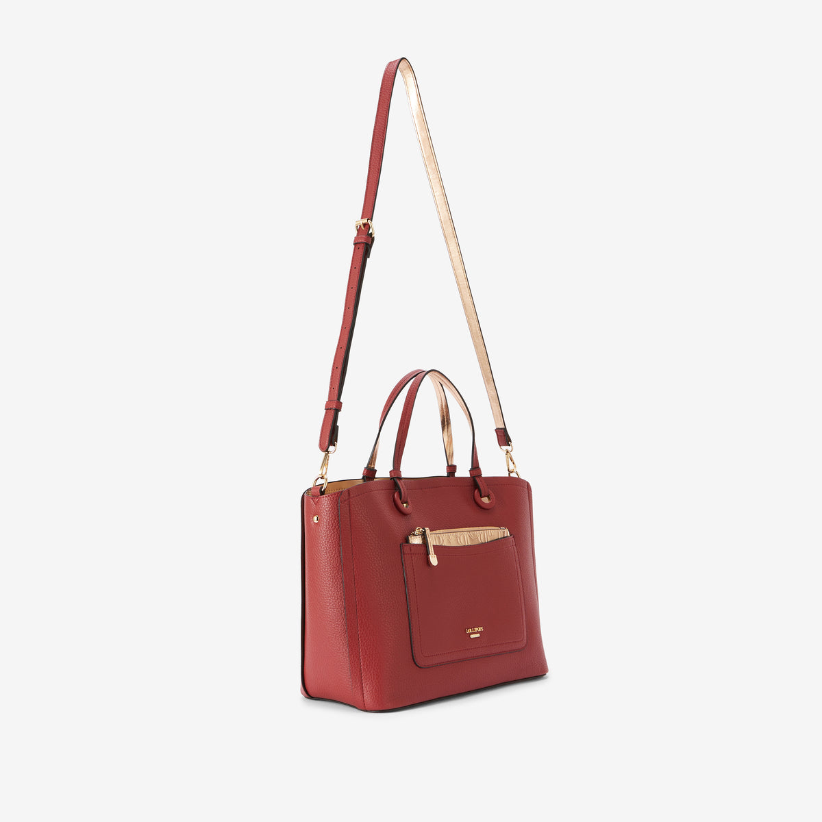 Grand sac shopper rouge Riada