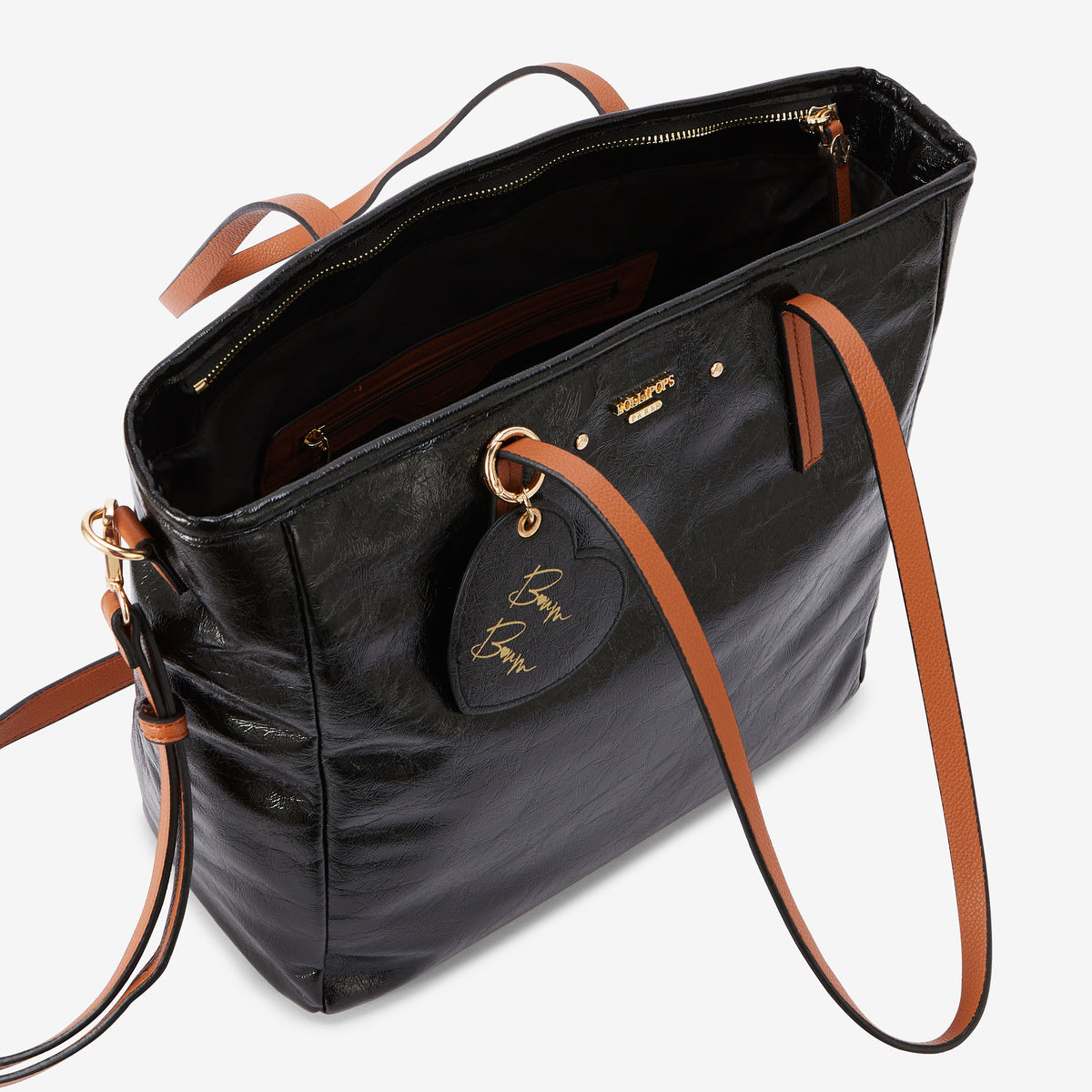 Grand sac shopper noir Rody