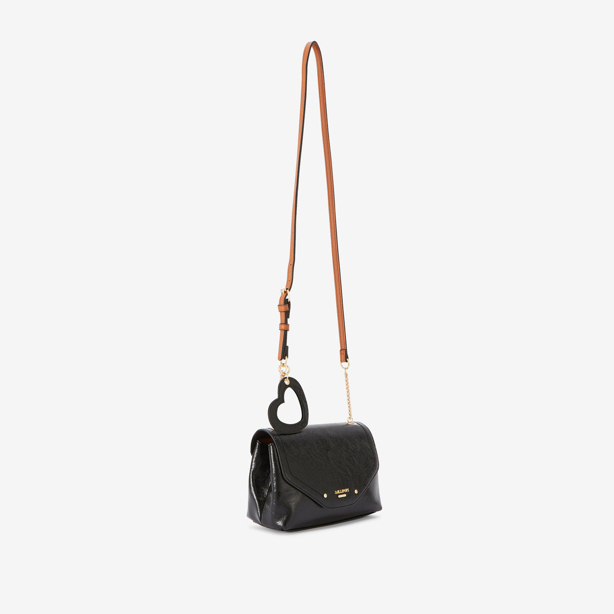 Petit sac porté épaule noir Rody