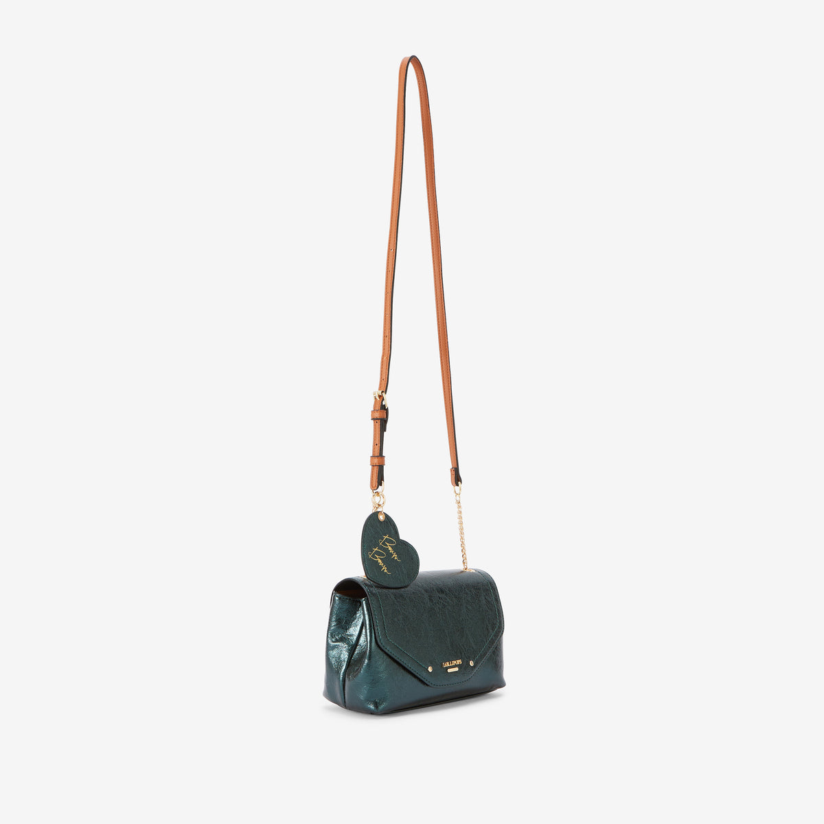 Petit sac porté épaule vert Rody