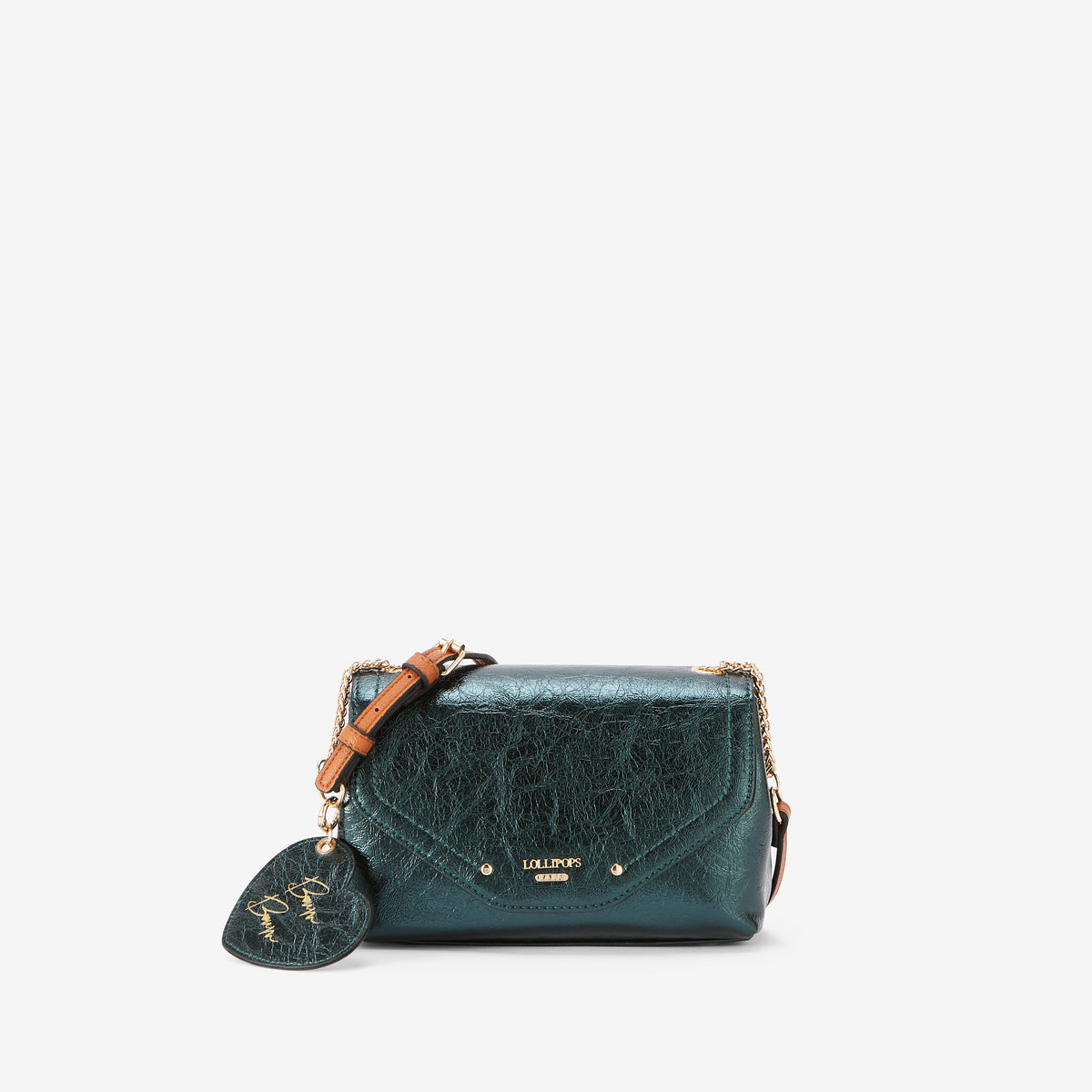 Petit sac porté épaule vert Rody