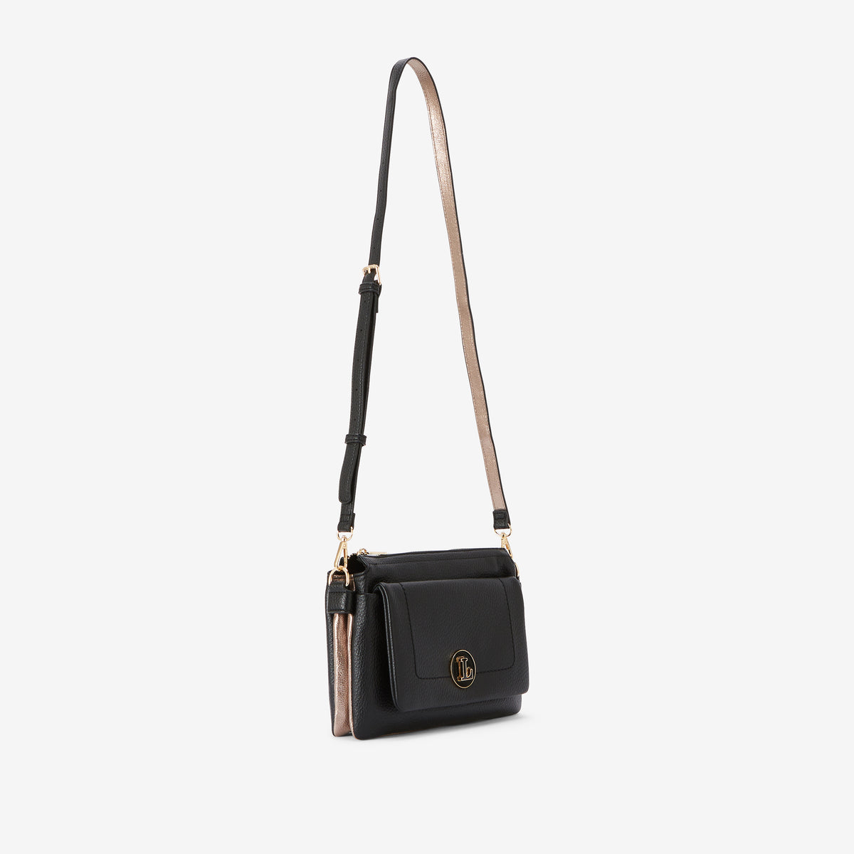Sac multipoches noir Rosabelle