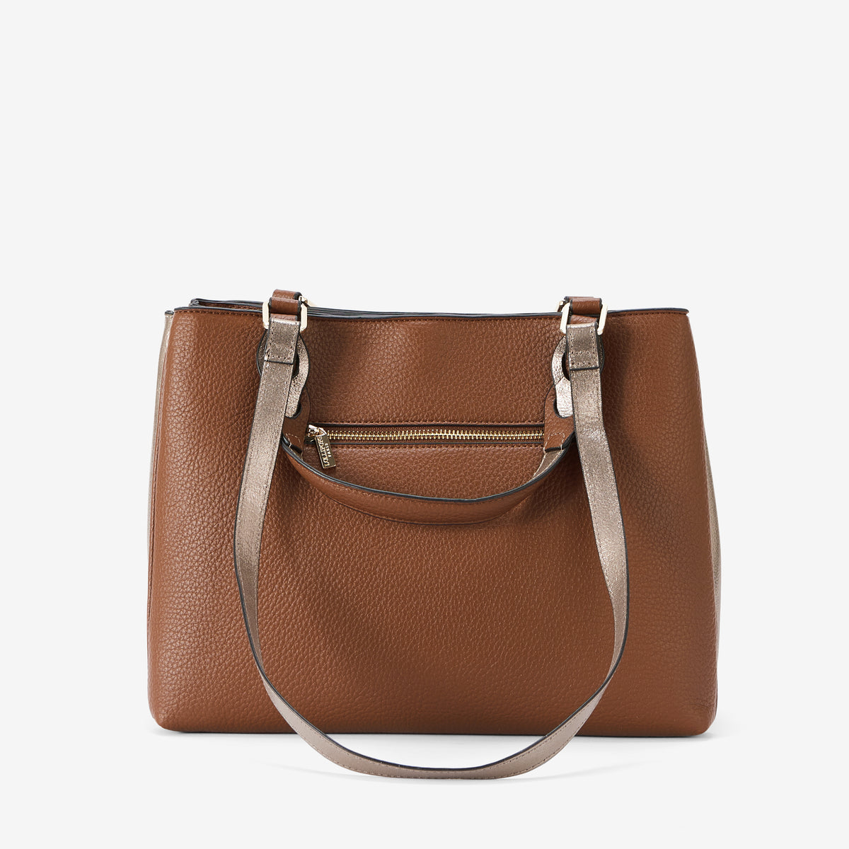 Grand sac shopper cognac Rosabelle