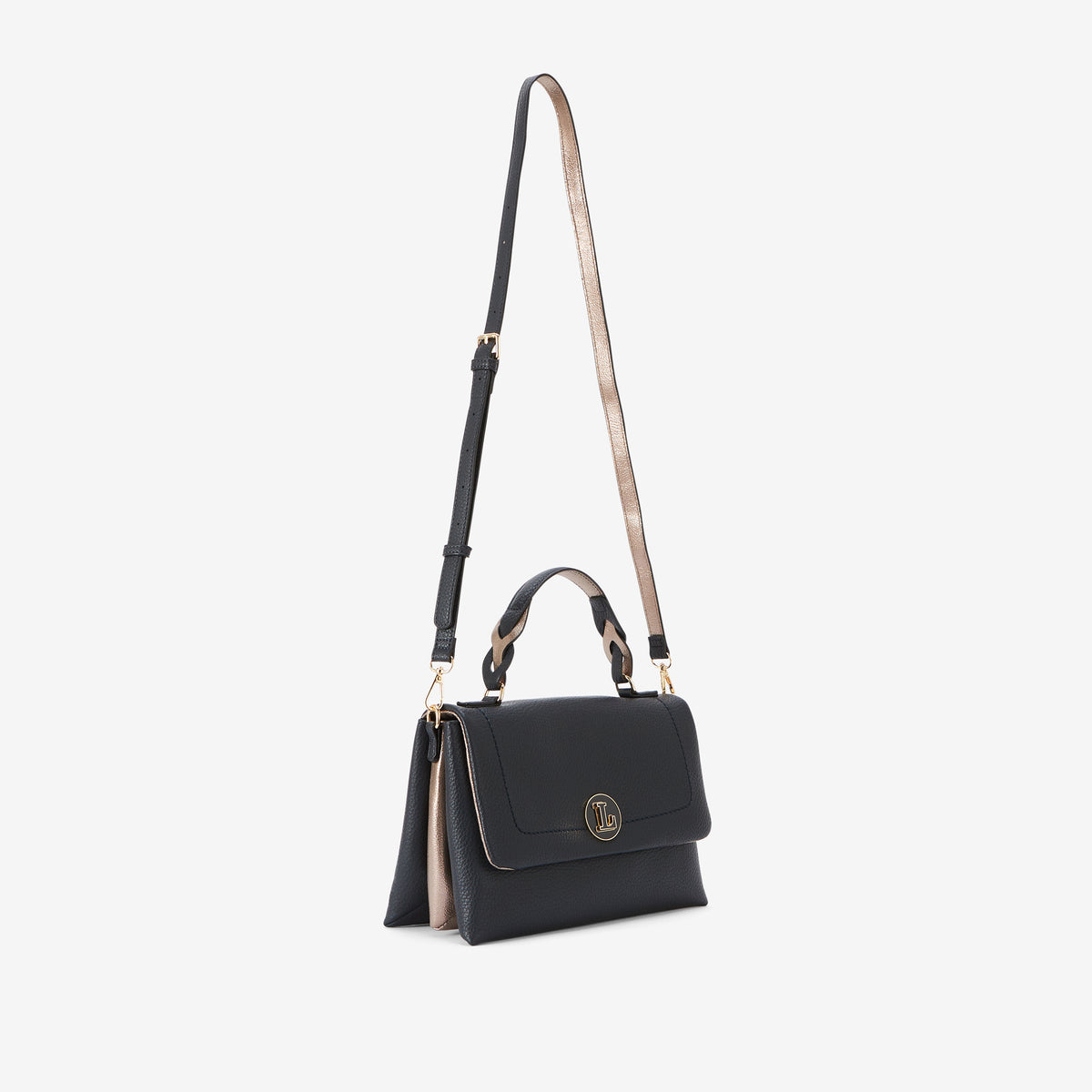 Sac épaule L bleu Rosabelle