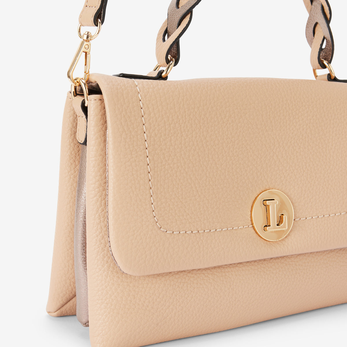 Sac épaule L beige Rosabelle