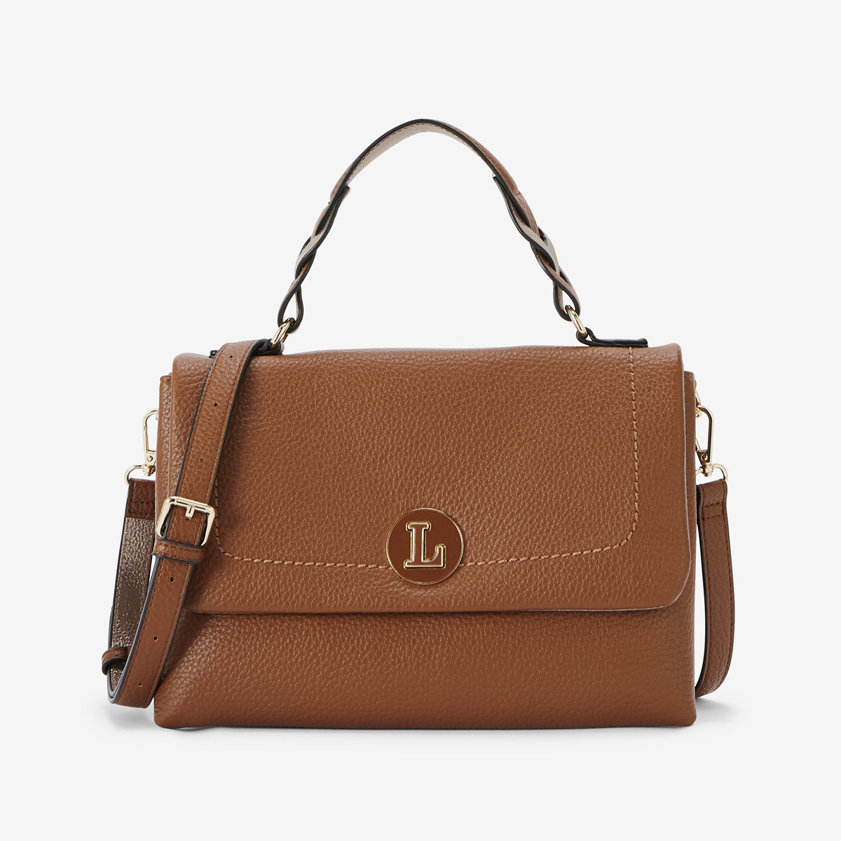 Sac porté épaule cognac Rosabelle