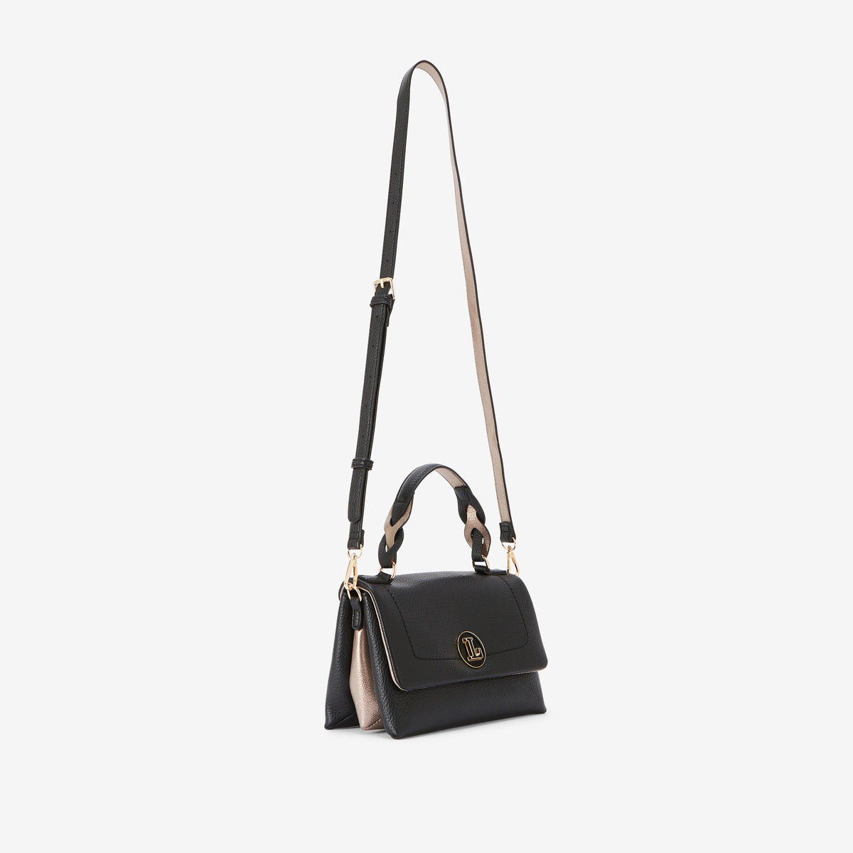 Sac porté épaule noir Rosabelle