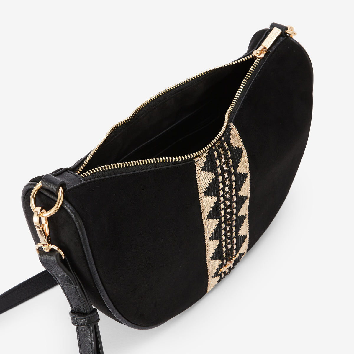 Sac porté épaule noir River