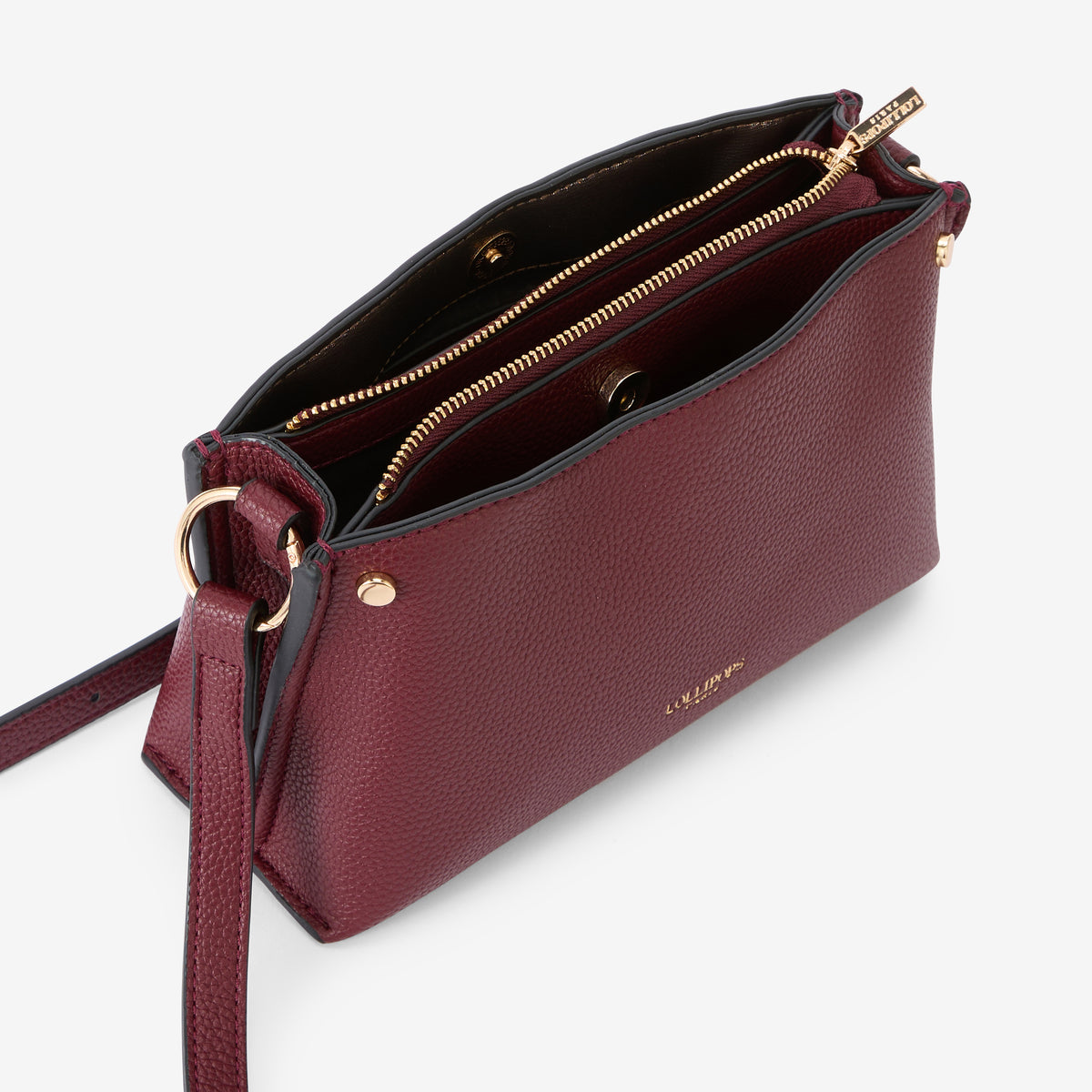 Sac multi poches bordeaux Rocapina