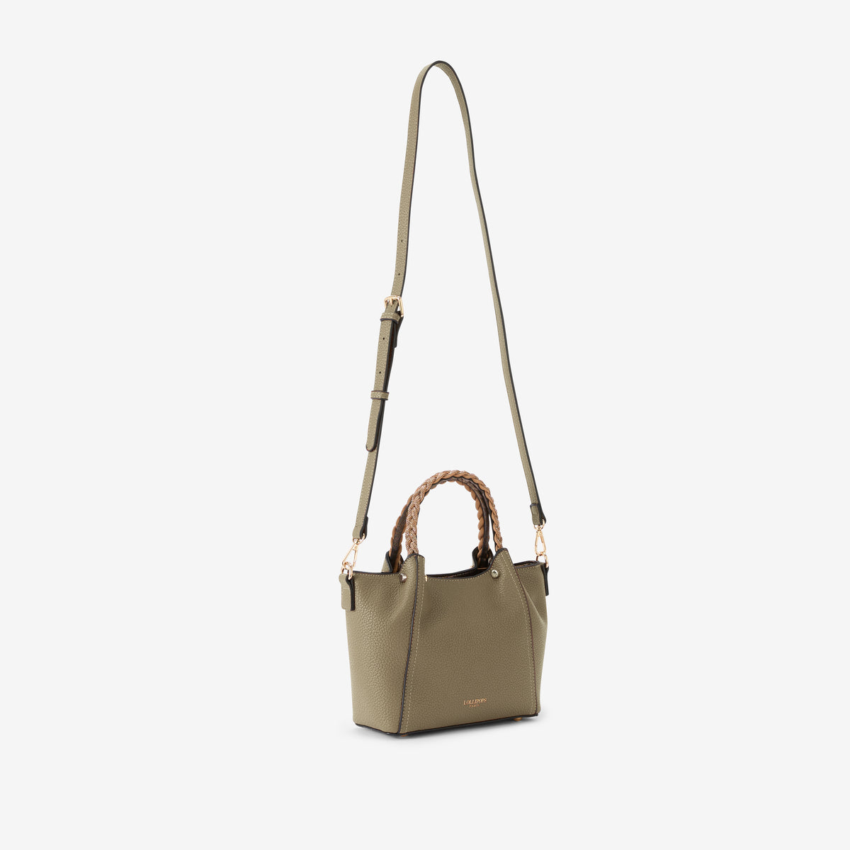 Petit sac shopper taupe Rocapina