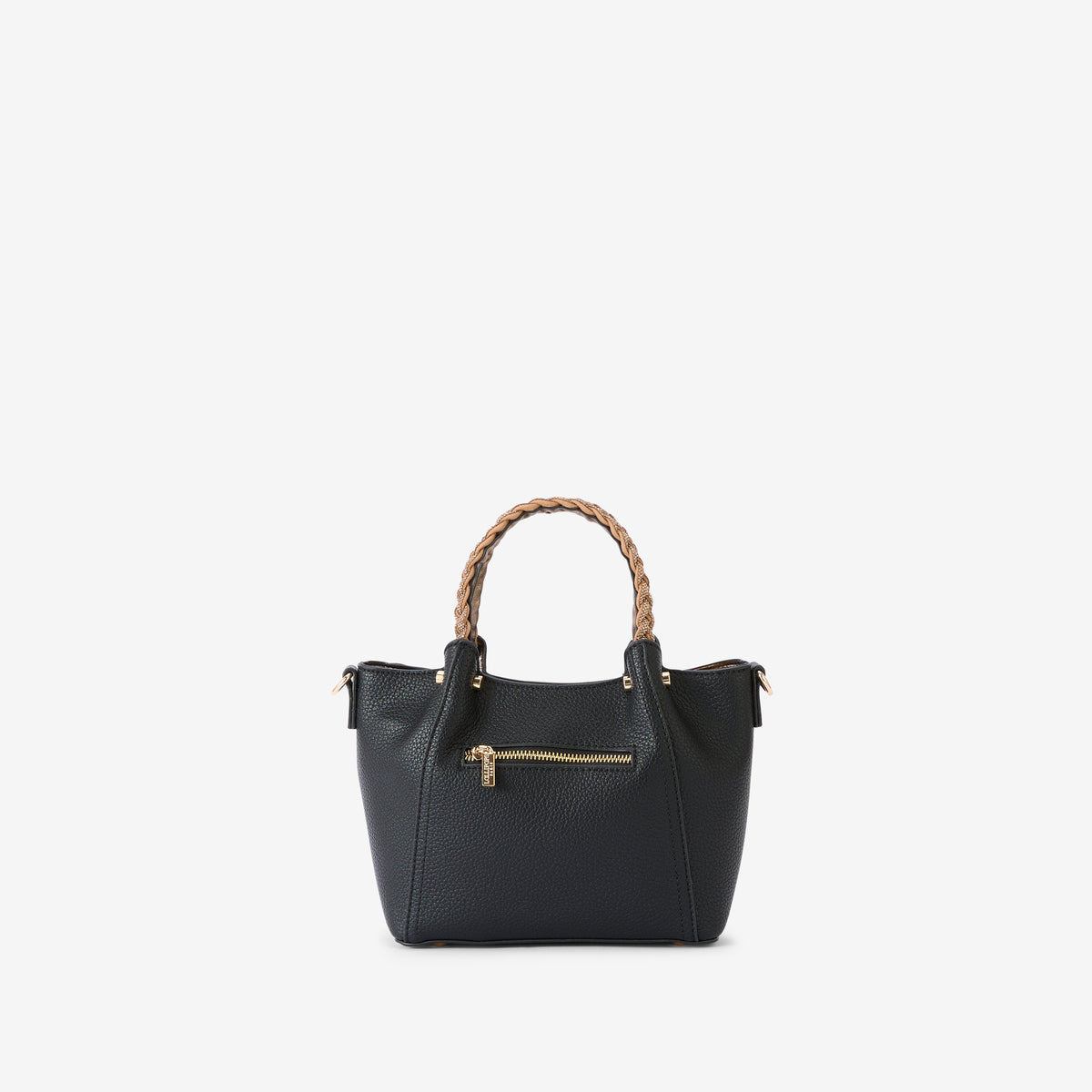Petit sac shopper noir Rocapina