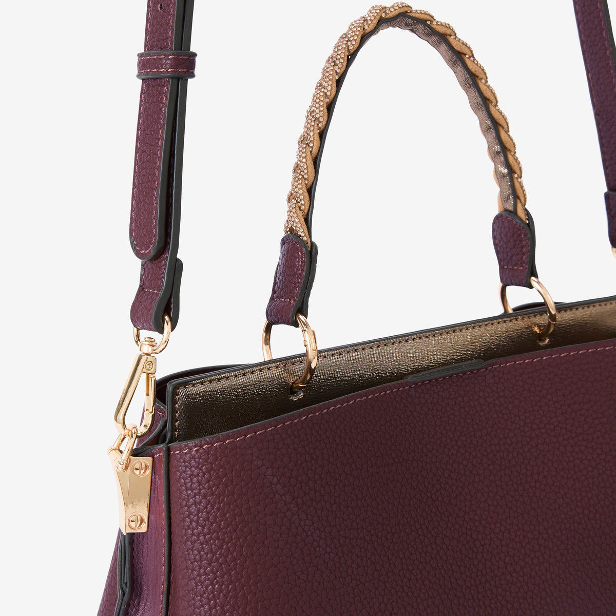 Sac porté épaule bordeaux Rocapina