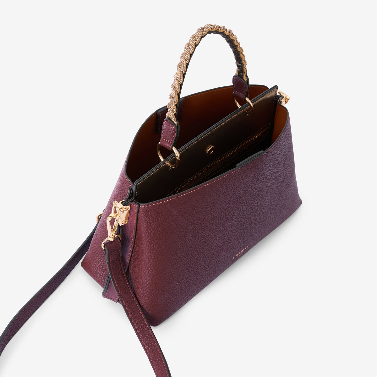 Sac porté épaule bordeaux Rocapina