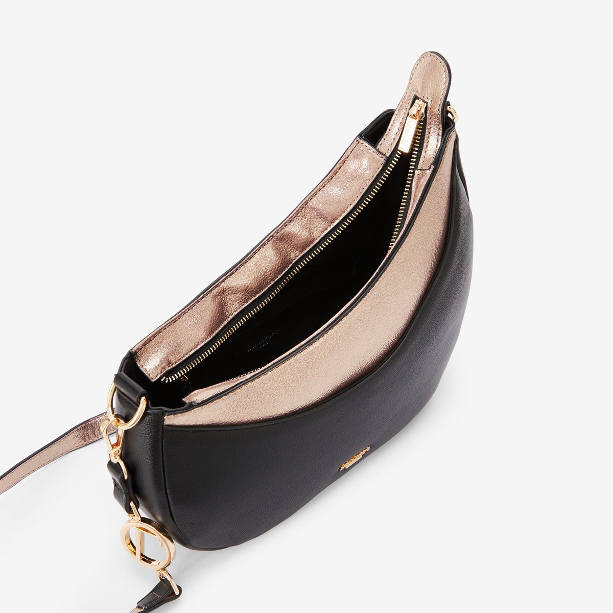 Sac hobo noir Romana