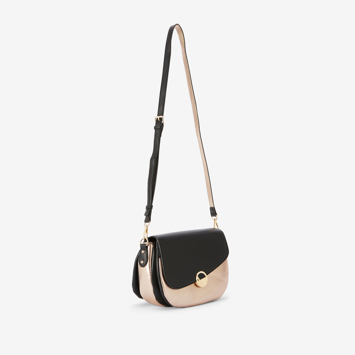 Sac porté épaule noir Romana