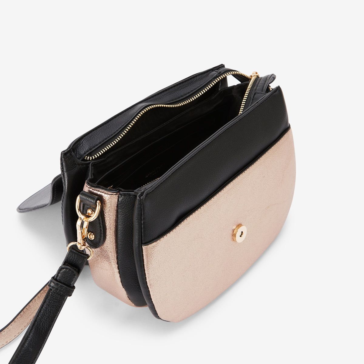 Sac porté épaule noir Romana