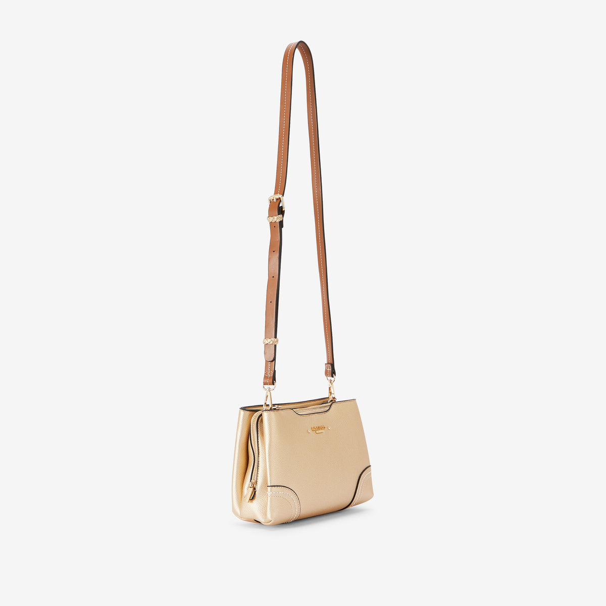 Sac multi poches dore Ronnie