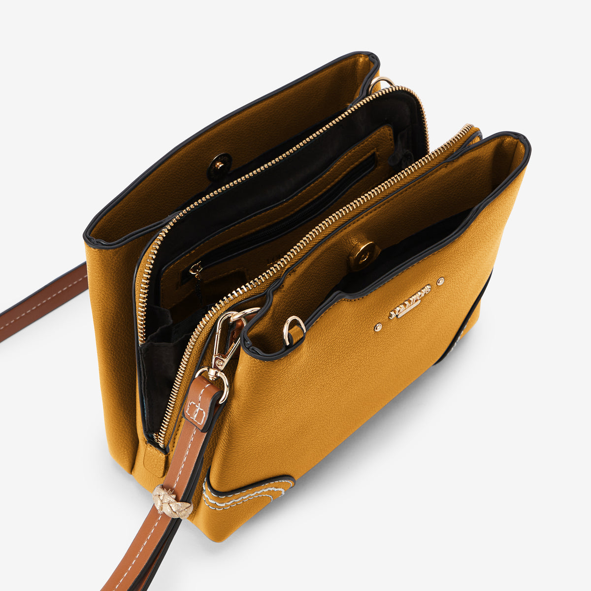 Sac multi poches moutarde Ronnie