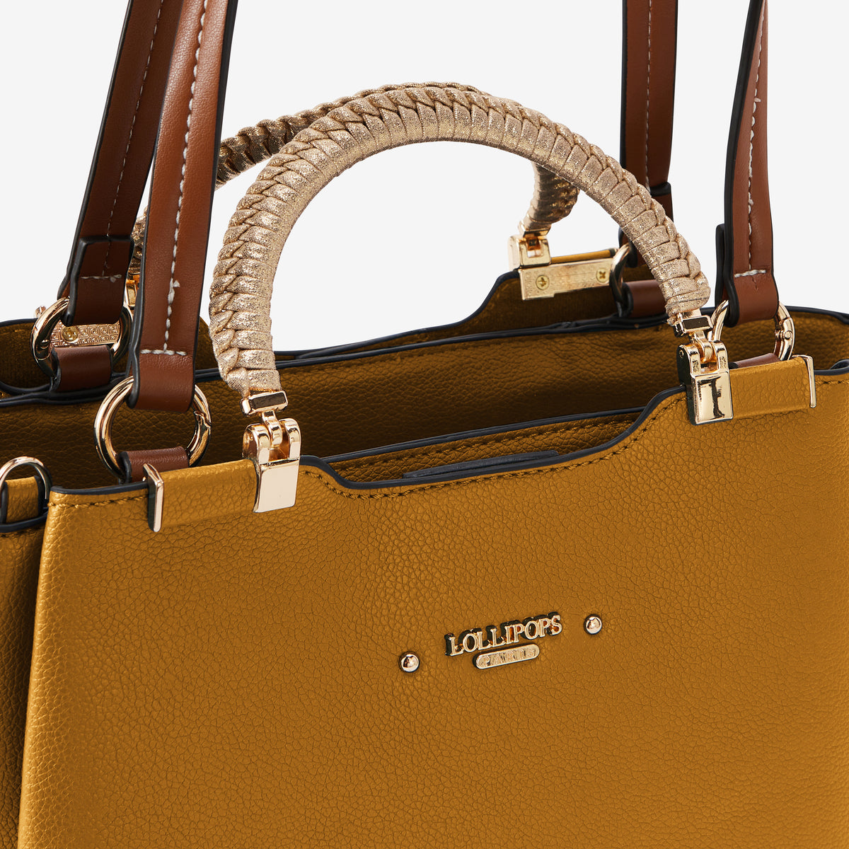 Sac shopper moutarde Ronnie