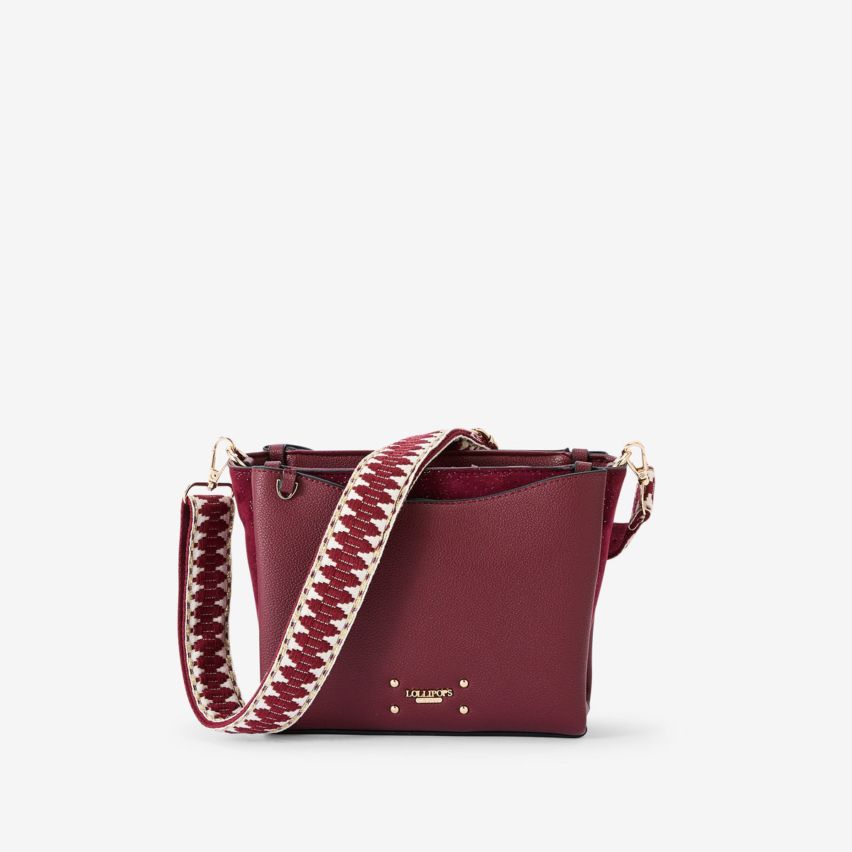 Sac multi poches bordeaux Roseanna