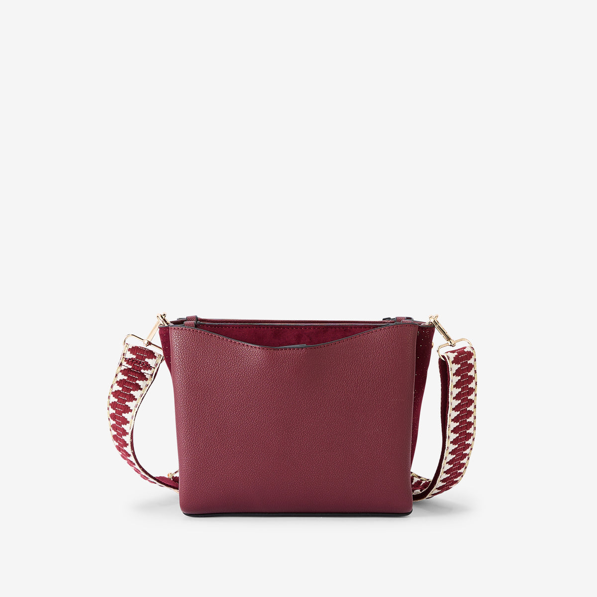 Sac multi poches bordeaux Roseanna