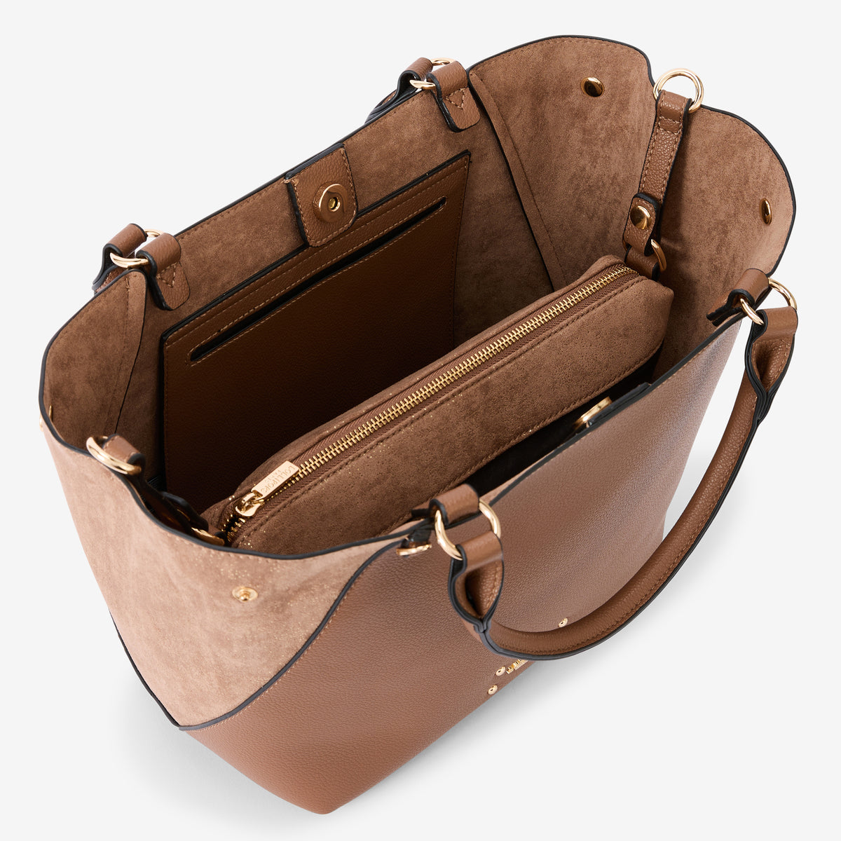 Sac shopper taupe Roseanna