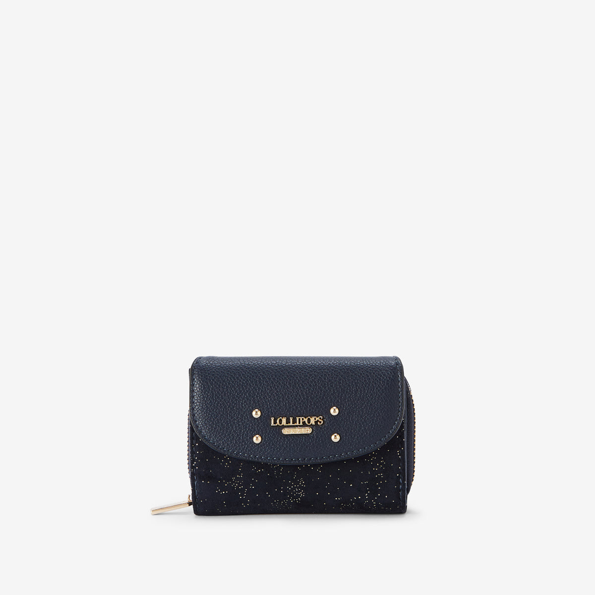 Portefeuille bleu marine Roseanna