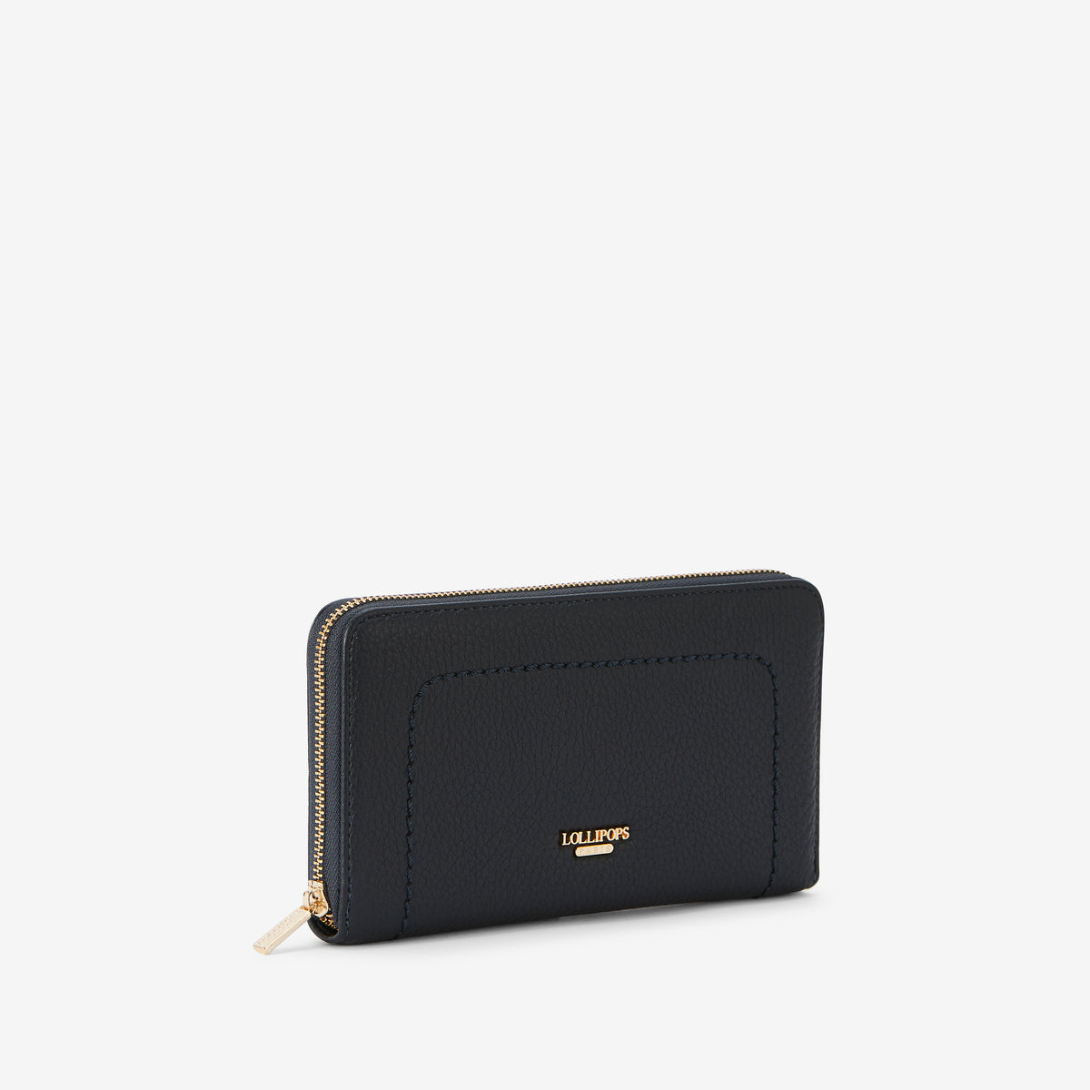 Grand portefeuille bleu marine Rosabelle