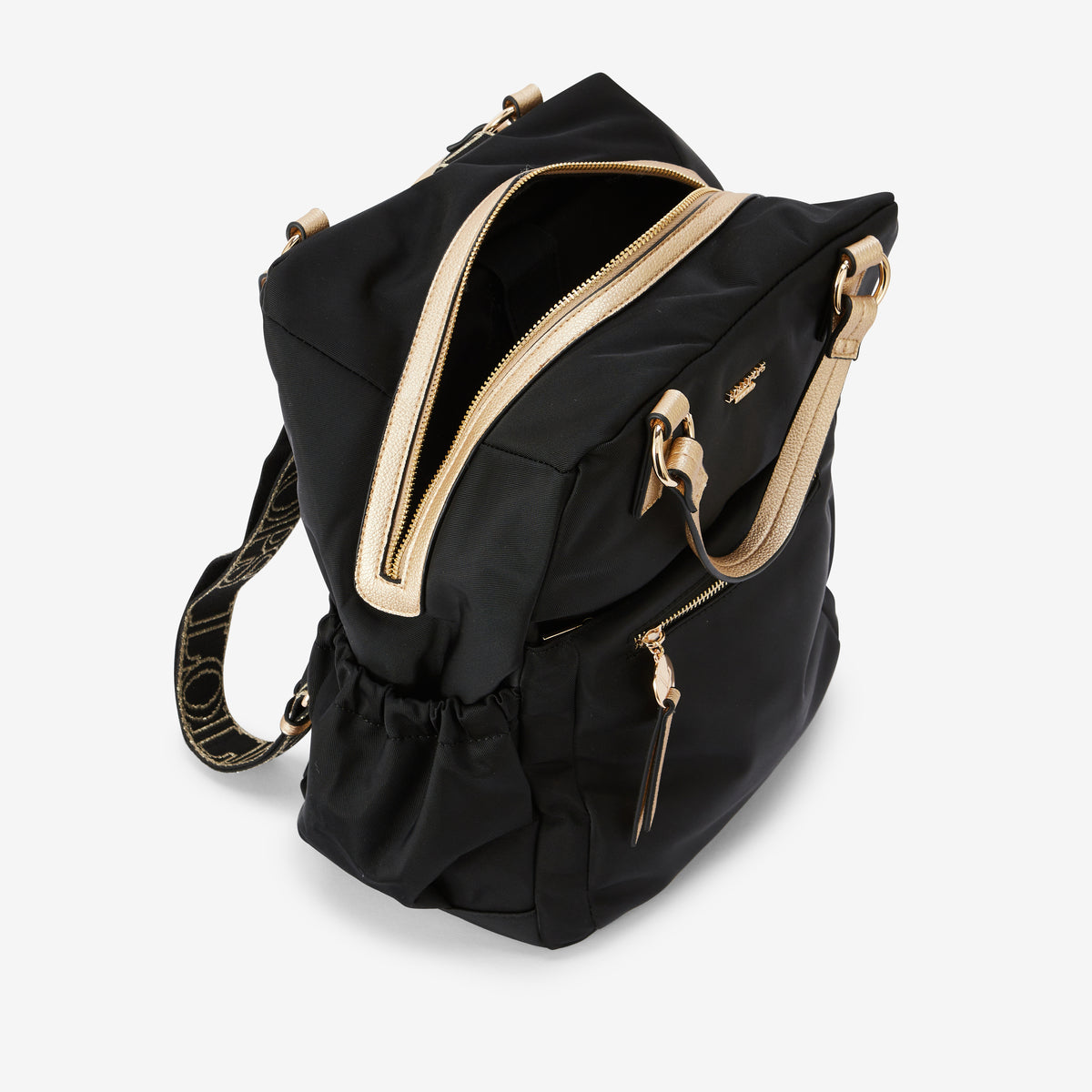 Grand sac à dos noir Rosa