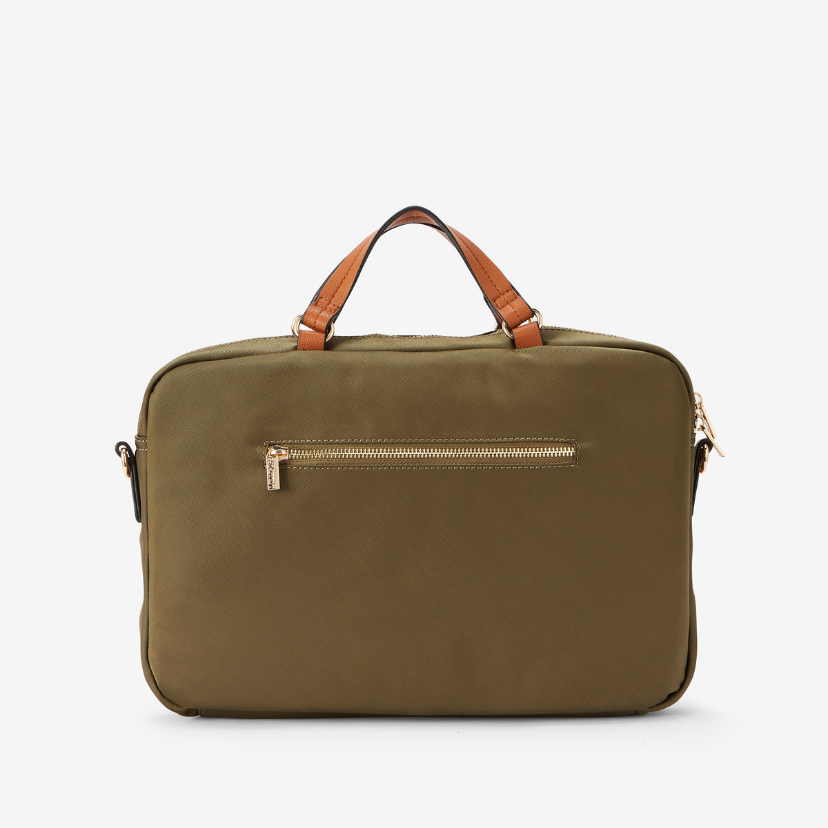 Pochette d'ordinateur kaki Rosa